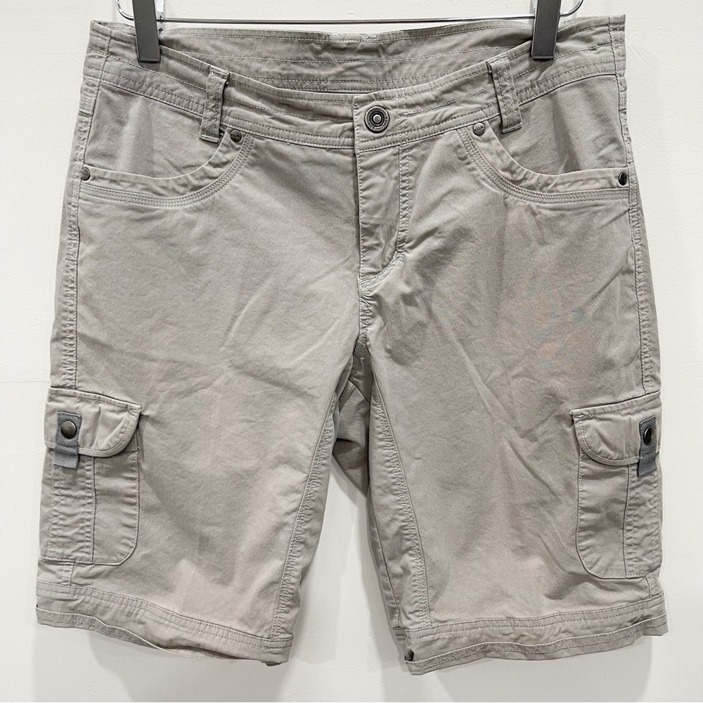 Kuhl Grey Cargo Utility Shorts Women’s Size 10